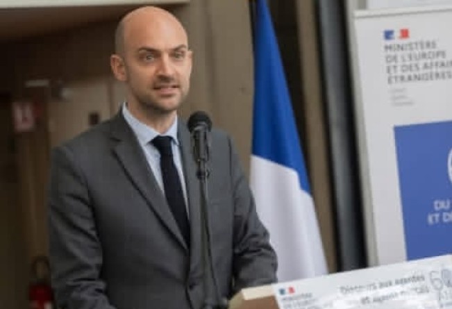 Menteri Luar Negeri Prancis Jean-Noel Barrot kutuk rencana Israel duduk Gaza. [Instagram]